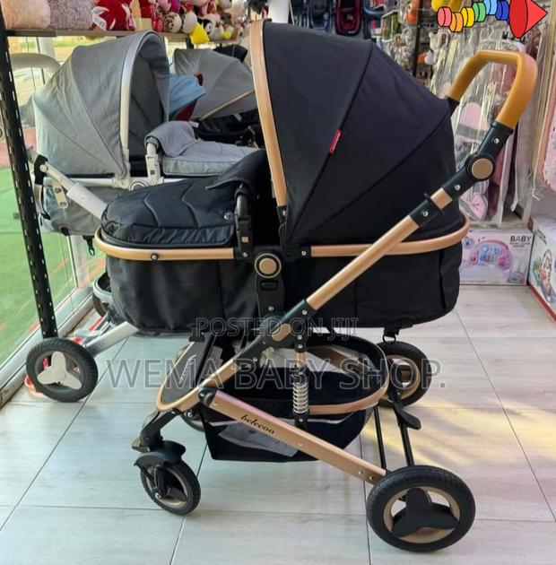 Reversible Baby Stroller With Bassinet - main view