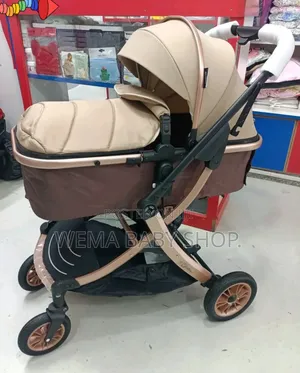 Reversible Baby Stroller With Bassinet