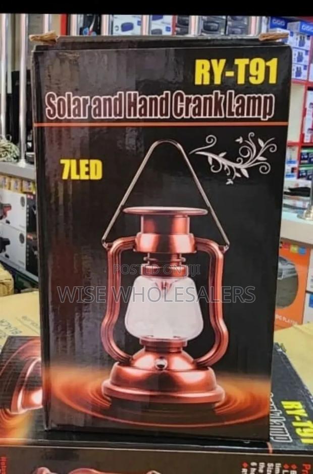 Solar and Hand Crank Lamp - main view