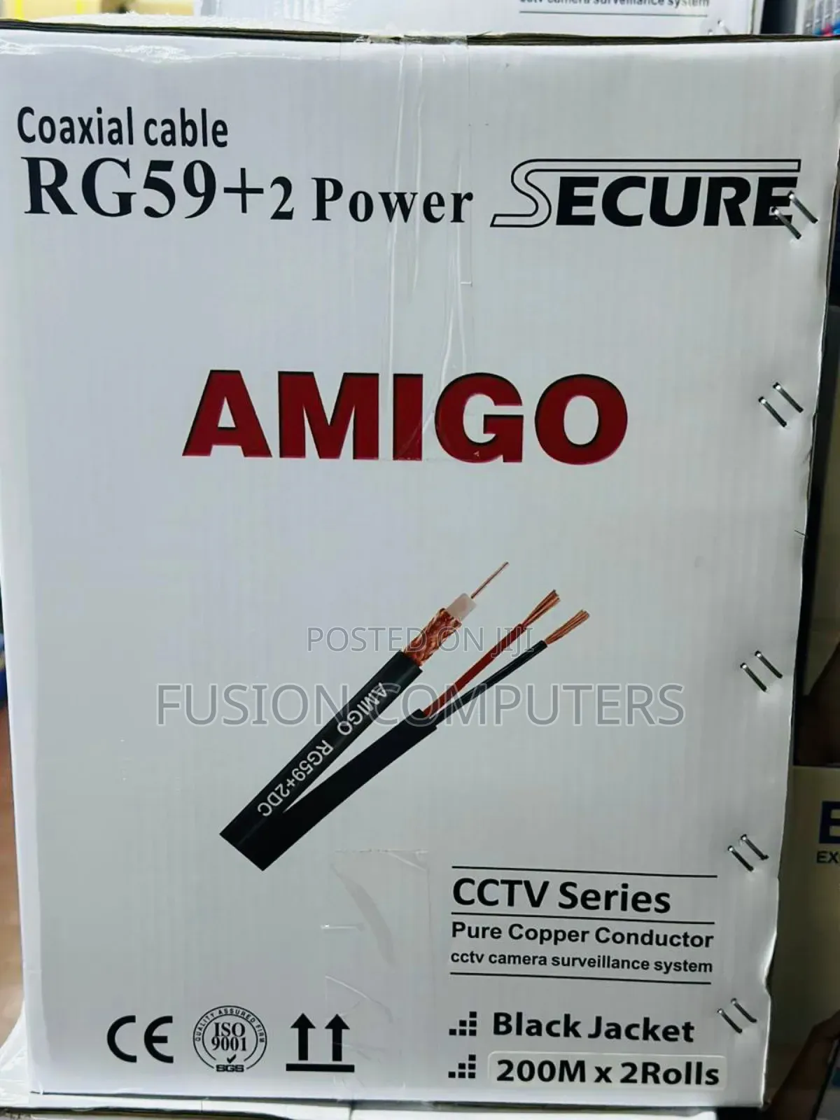 CCTV Coaxial Cable 200m Rg59 
(Amigo)
