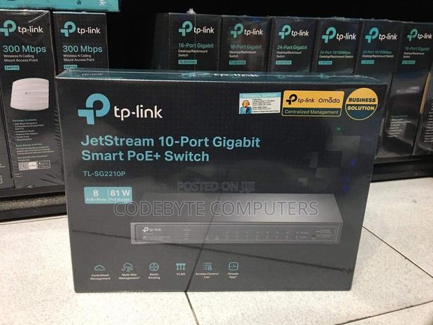 Tp-link Tl-sg2210p Jetstream 10-port Gigabit Smart Switch - main view