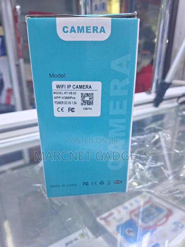 V380 Pro Wifi IP Camera 2 Cameras In1 Wide Angle Remote View - thumbnail 2