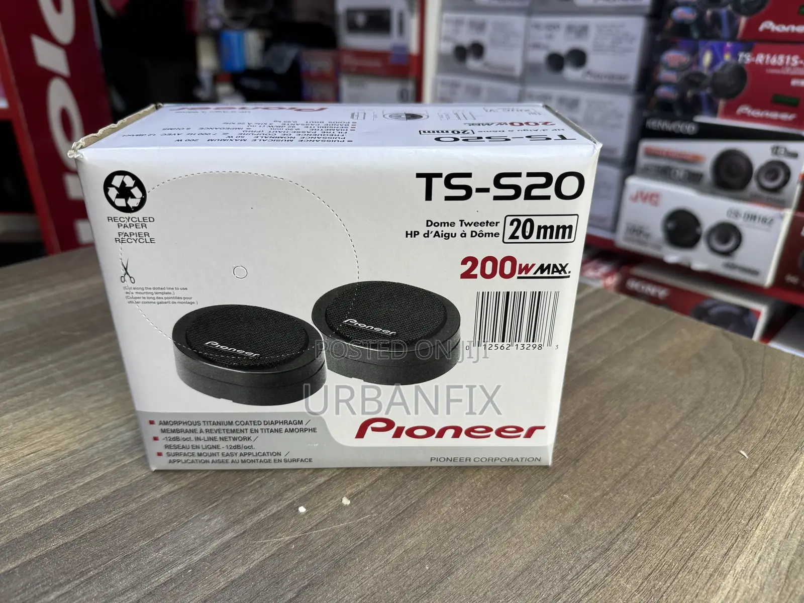 Pioneer TS-S20 200watts Dome Tweeters