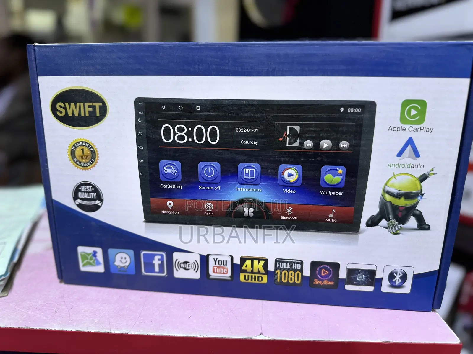 Swift 9/10 Inch Android Car Radio With 32gb Storage