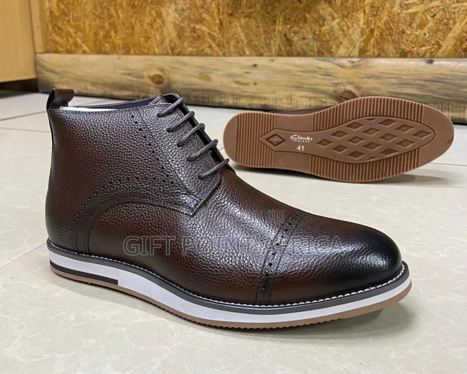 Official Leather Clarks Shoes for Men