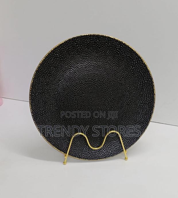 Round Ceramic Charger Plate