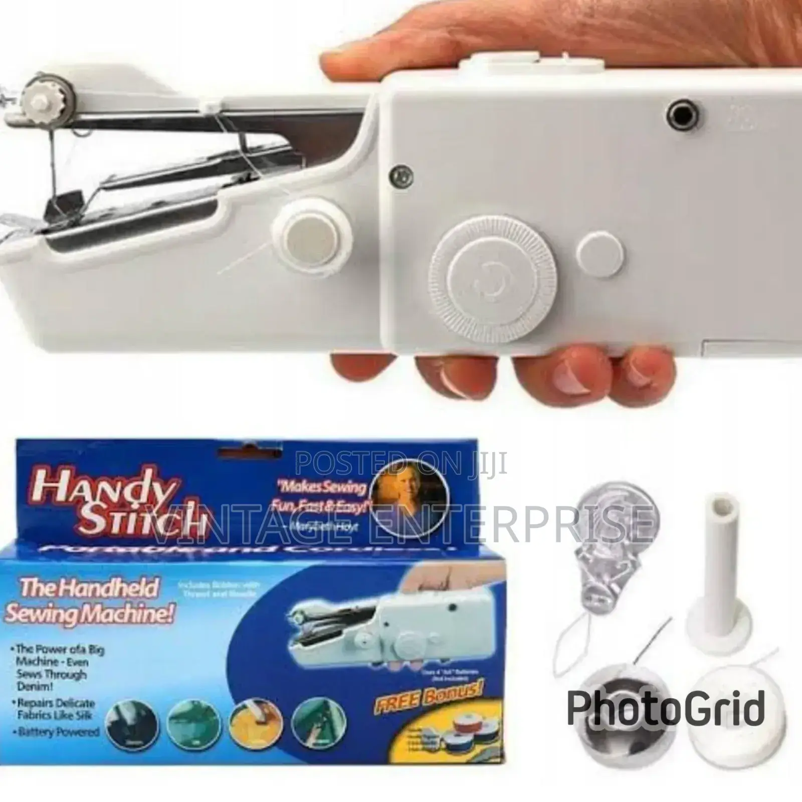 Handy Stitch Hand-Held Electric Mini Sewing Machine