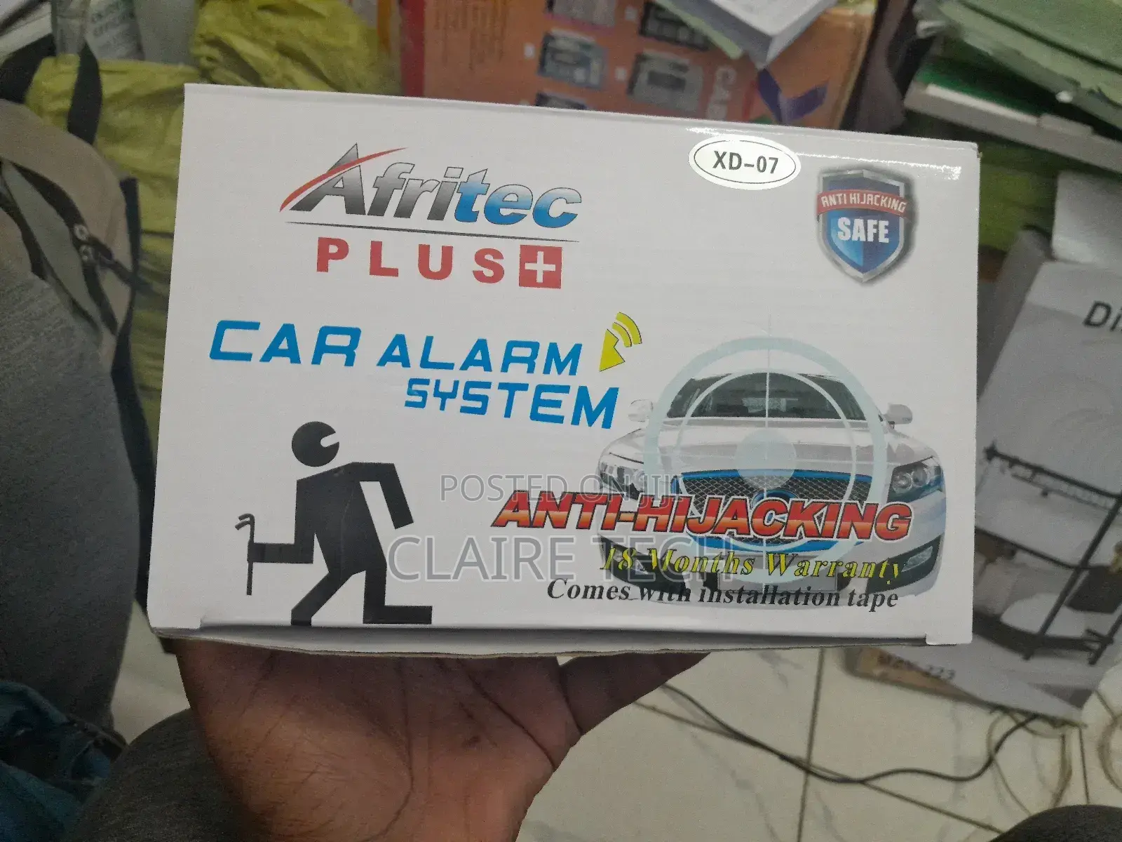Afritec Car Alarm System With Cut-Out