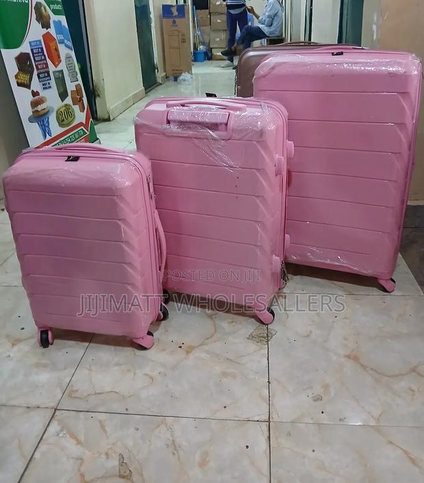 Suitcase 3in1 Unbreakable Rubber Suitcase Travel Bag - thumbnail 3