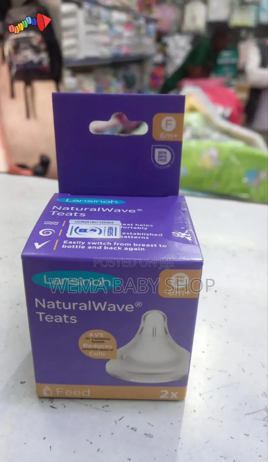 Lansinoh Naturalwave Teats (Small/Medium/Fast Flow)