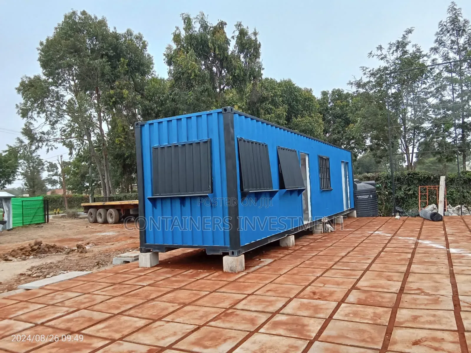 40ft Container Office Fabrication- Ready in Couple of Days.