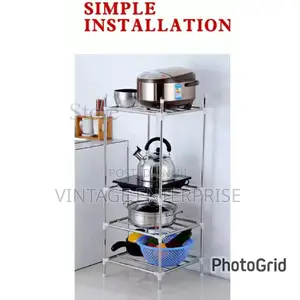 Multipurpose Kitchen Storage Rack Shelf