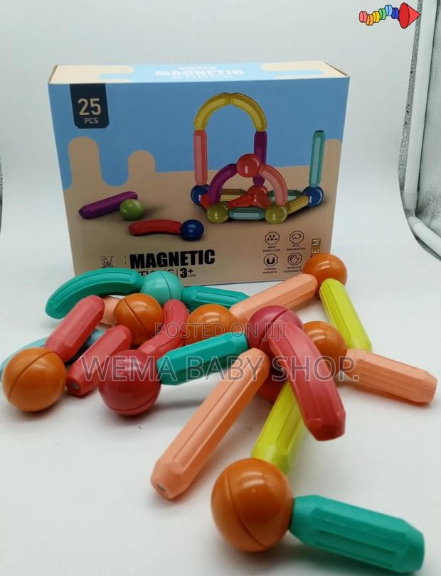 25pcs Magnetic Creativity Sticks - thumbnail 3