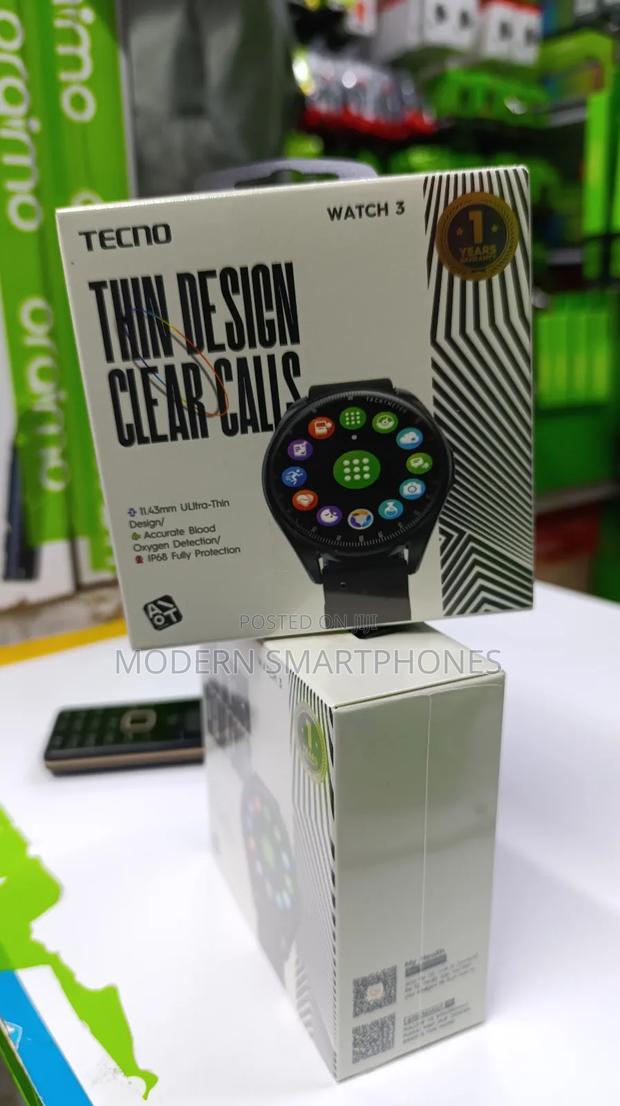 TECNO Watch 3
Clear Bluetooth Call
Smart Watch - thumbnail 5
