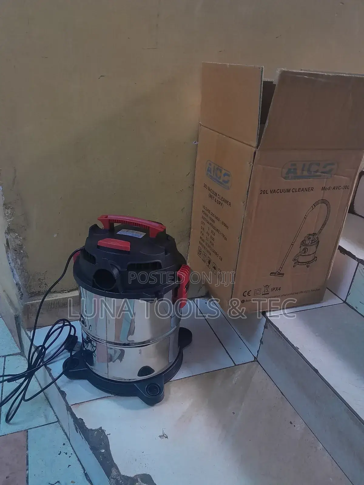 New Brand Aico Vacuum Cleaner 20ltrs.
