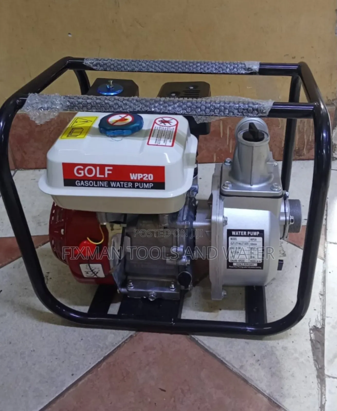 Farming Best Golf Gasoline Water Pump 8 Hp 35 M Head