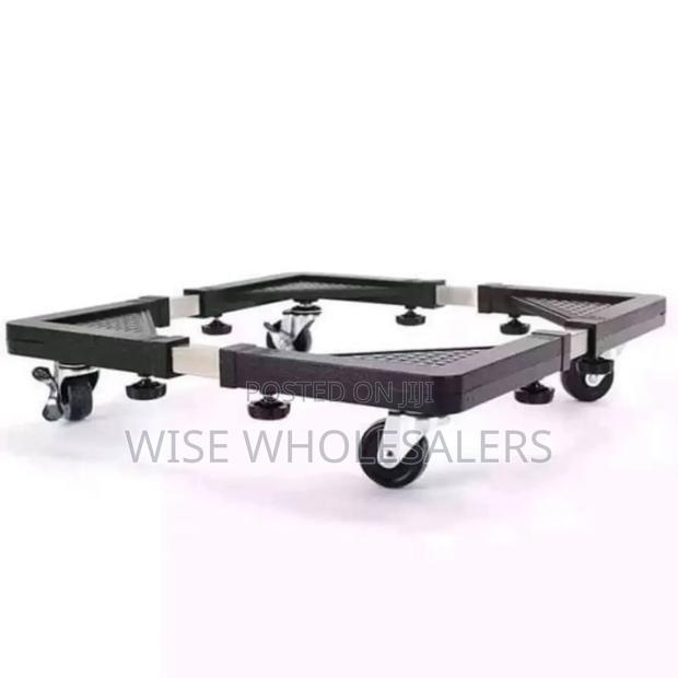 Adjustable Movable Fridge/Washing Machine Stand/Base - thumbnail 2