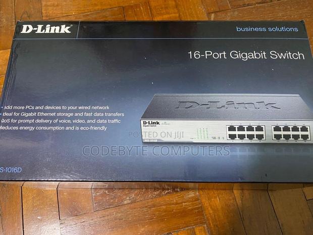 D-Link DGS-1016D 16-Port Gigabit Unmanaged Switch