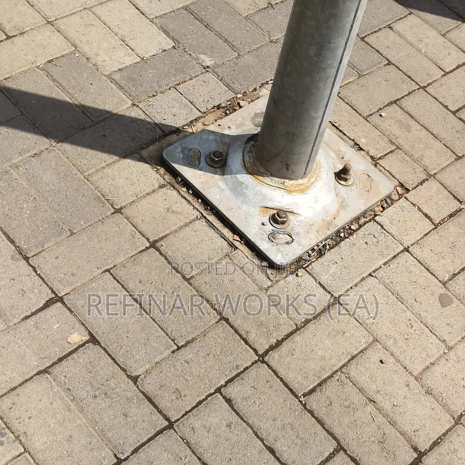 Certified High Quality Galvanized Steel Light Pole