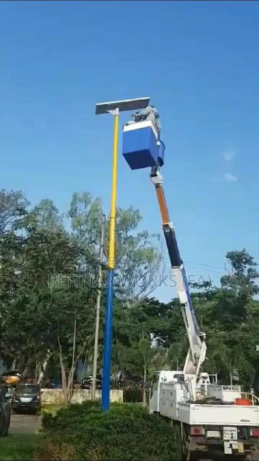 Galvanized Steel Light Poles - Anti Rust Solar/ Electric