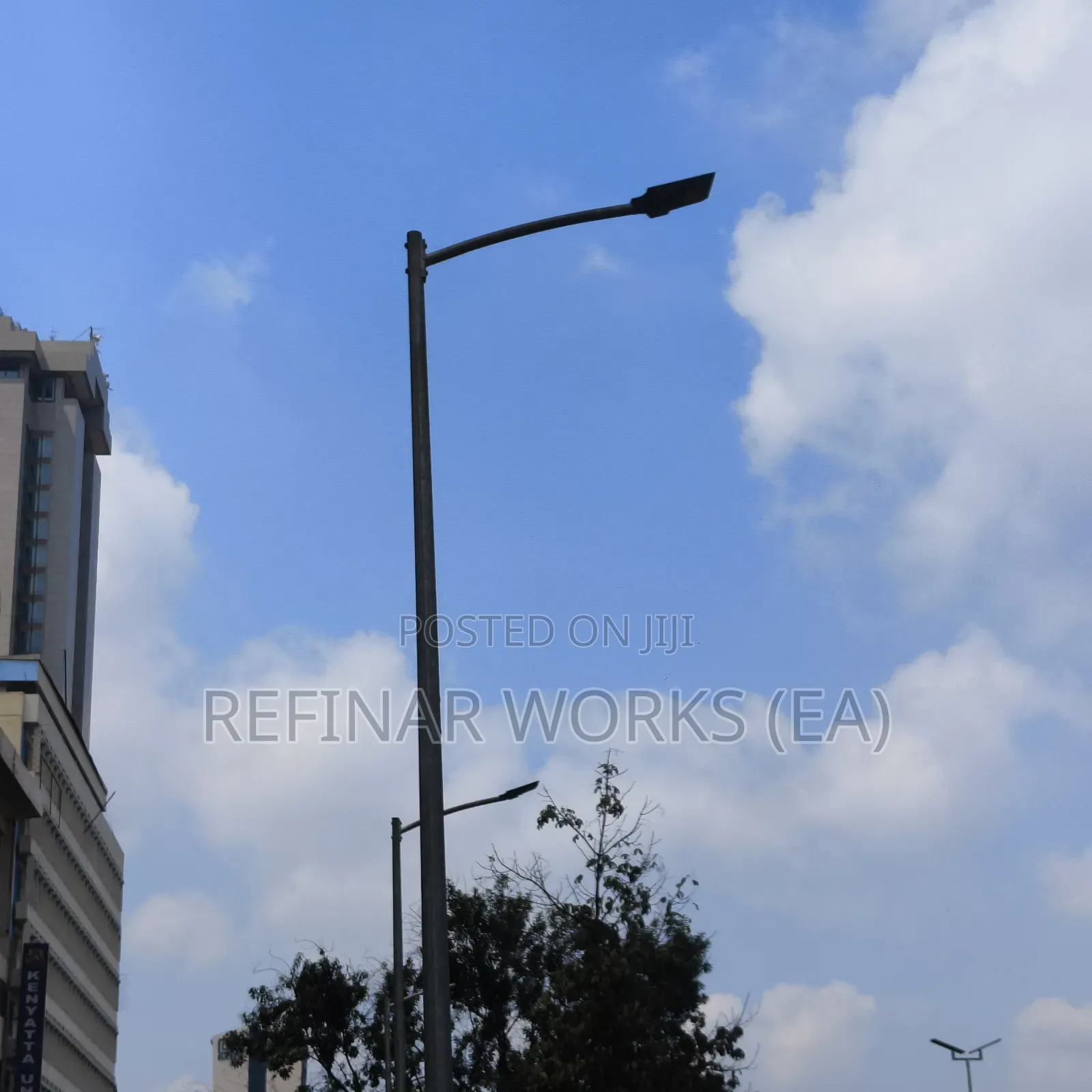 Galvanized Steel Light Poles - Anti Rust Solar/ Electric