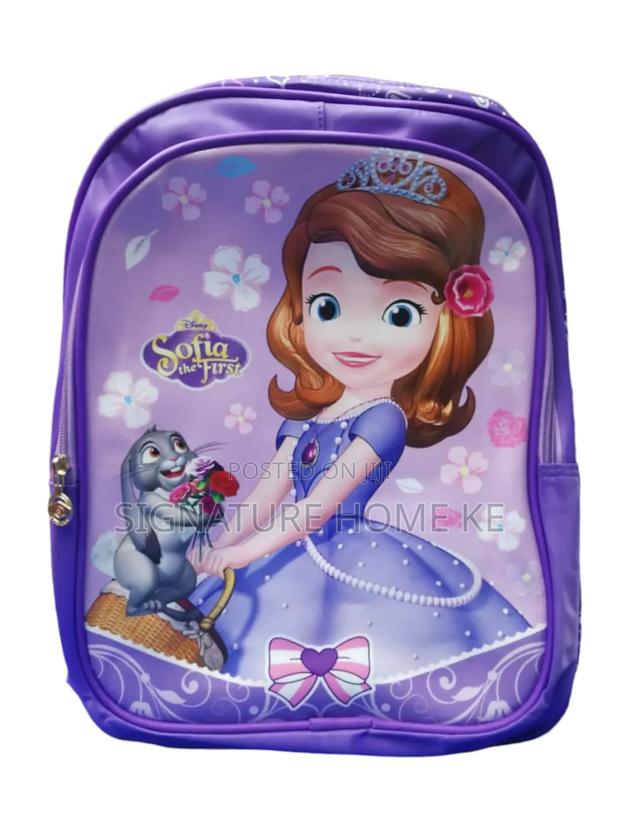 Cartoon Themed School Bag - main view