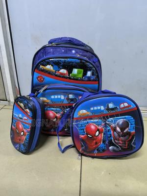 3 in 1 Cartoon Themed School Bag - main view