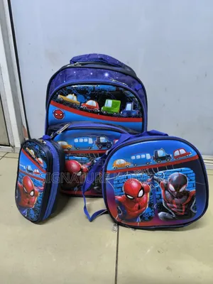 3 in 1 Cartoon Themed School Bag