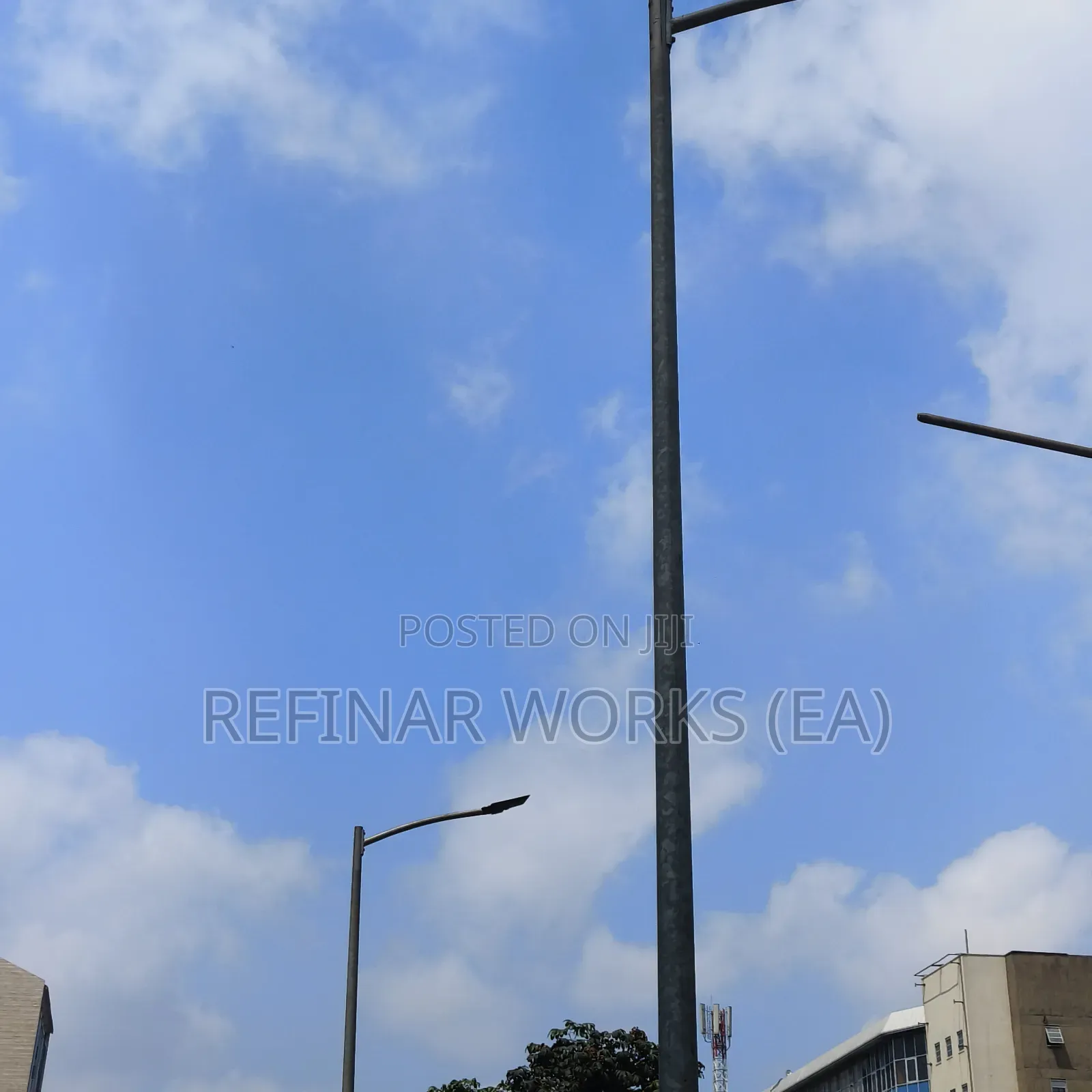 Street Light Poles - Factory Price - Bulk - Galvanized Steel