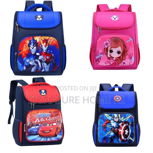 Cartoo Themed School Backpacks - main view