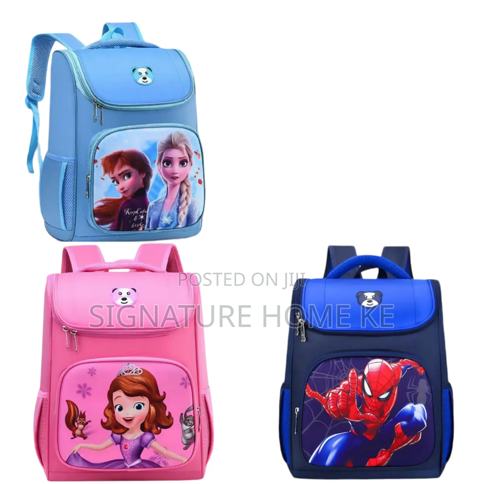 Cartoo Themed School Backpacks