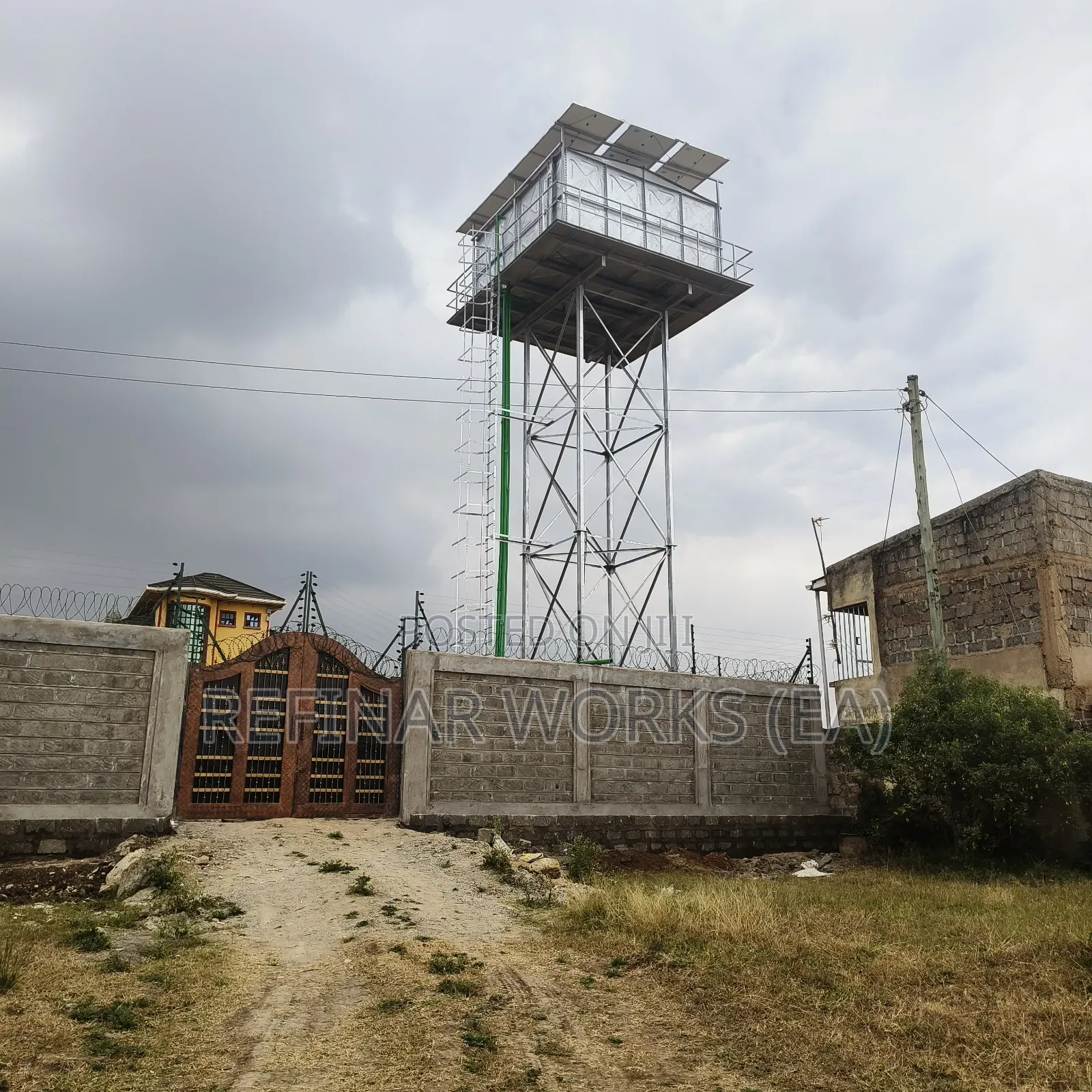 Steel Water Towers - Galvanized Pressed Steel Tanks