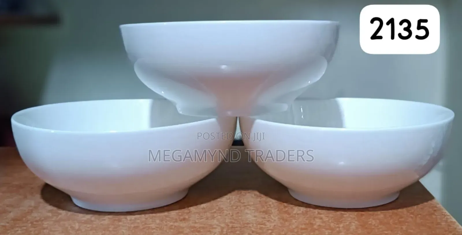 6pc Ceramic Bowls Size 6inch / 6pc Stew Bowls
