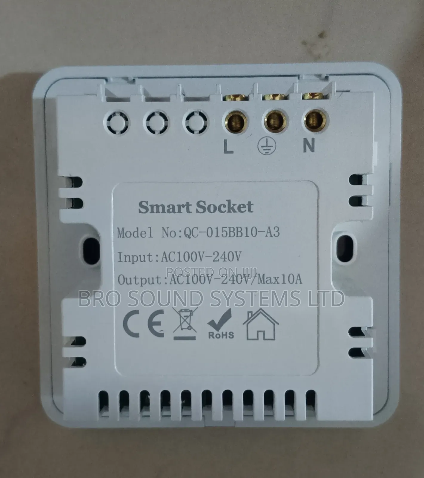 Smart AC Power Socket, Tuya Smart, Amazon Alexa, Google Home