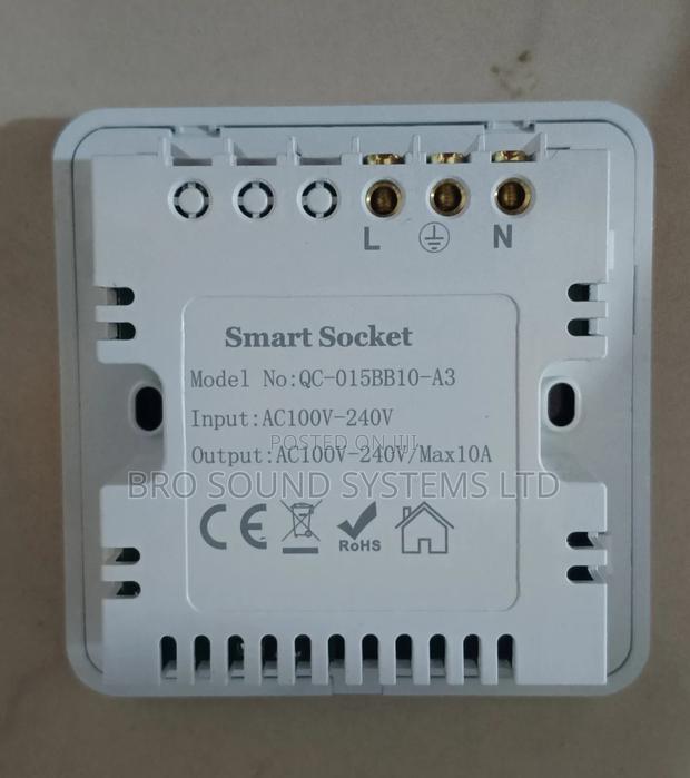 Smart AC Power Socket, Tuya Smart, Amazon Alexa, Google Home - thumbnail 2