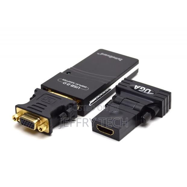USB 2.0 to VGA / DVI / HDMI Multi Display Adapter / Video Gr - thumbnail 3