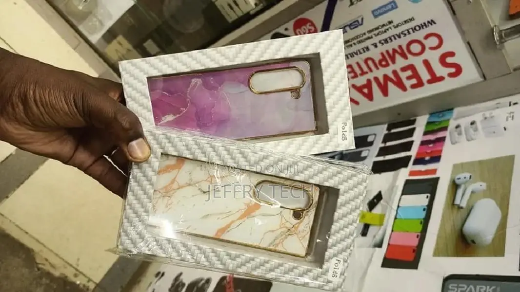 Galaxy Z Fold 3 Case With Inbuilt Front Tempered Glass