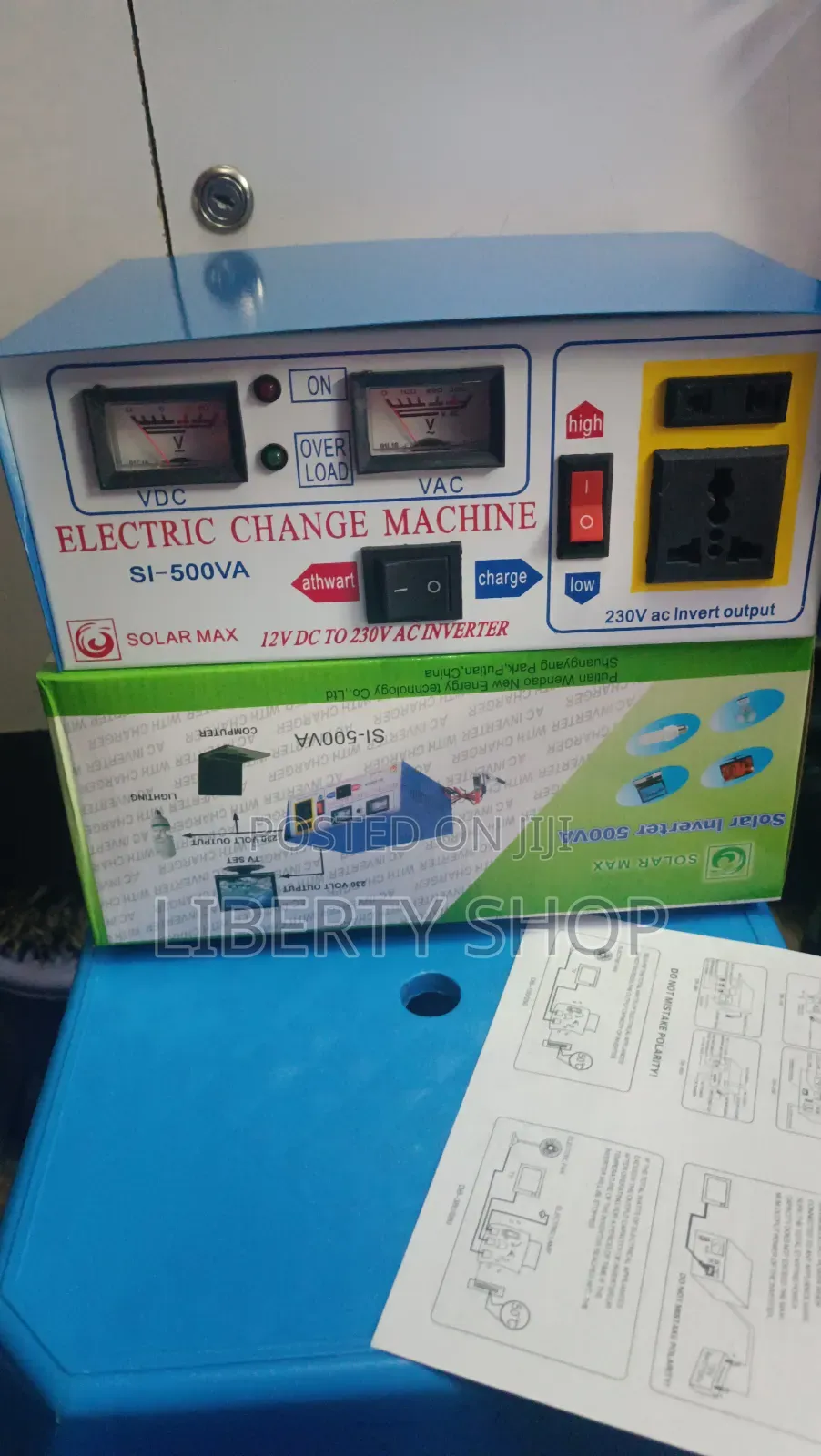 Powerful 500W AC to DC Solar Inverter