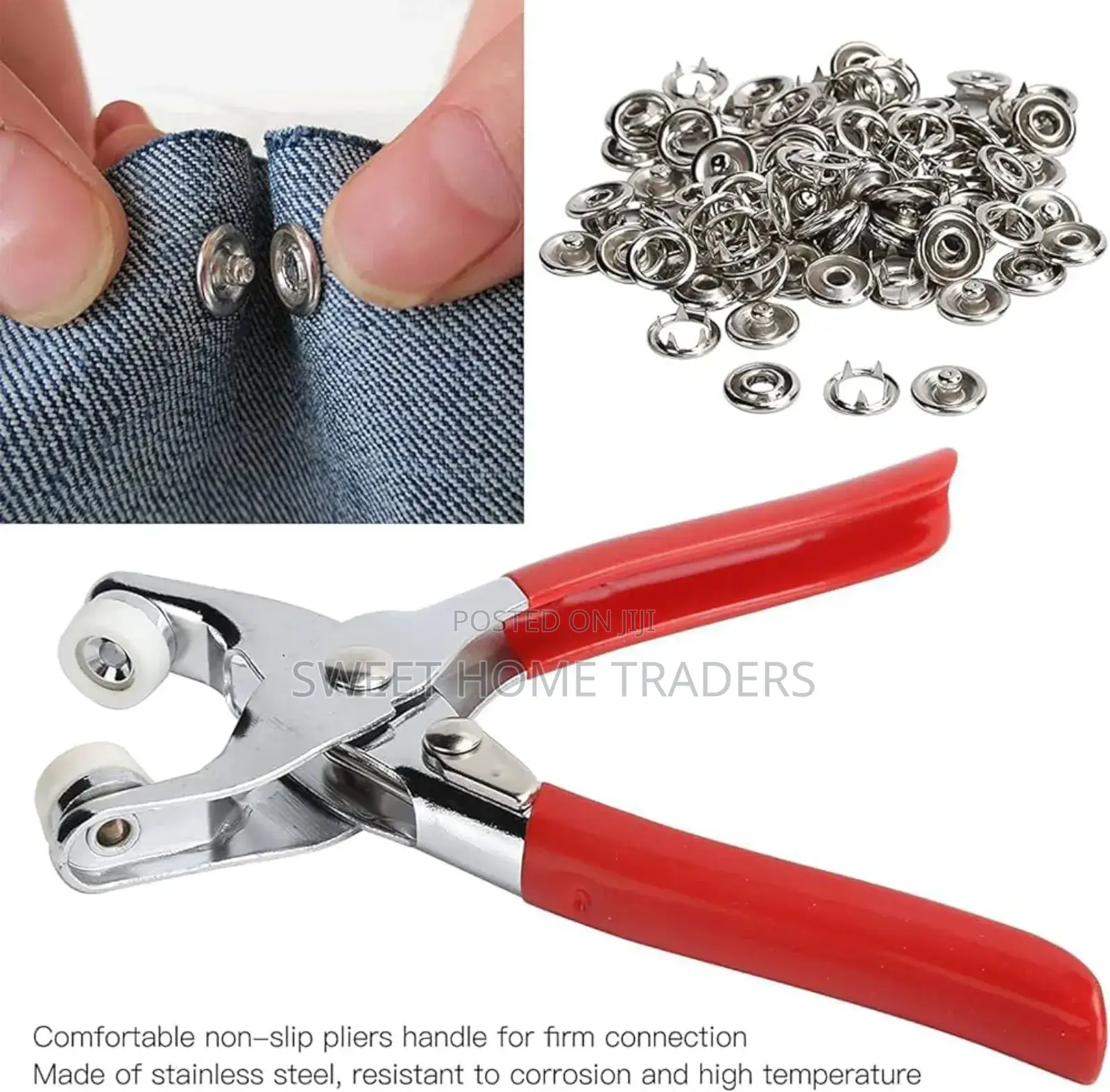 Metallic Snup Button Pliers 
