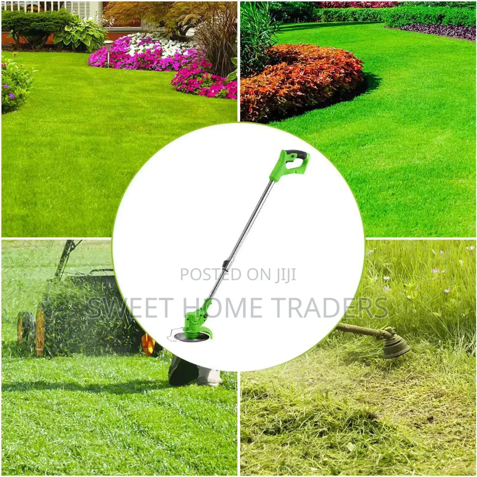 Cordless Electric Lawn Mower Foldable A
