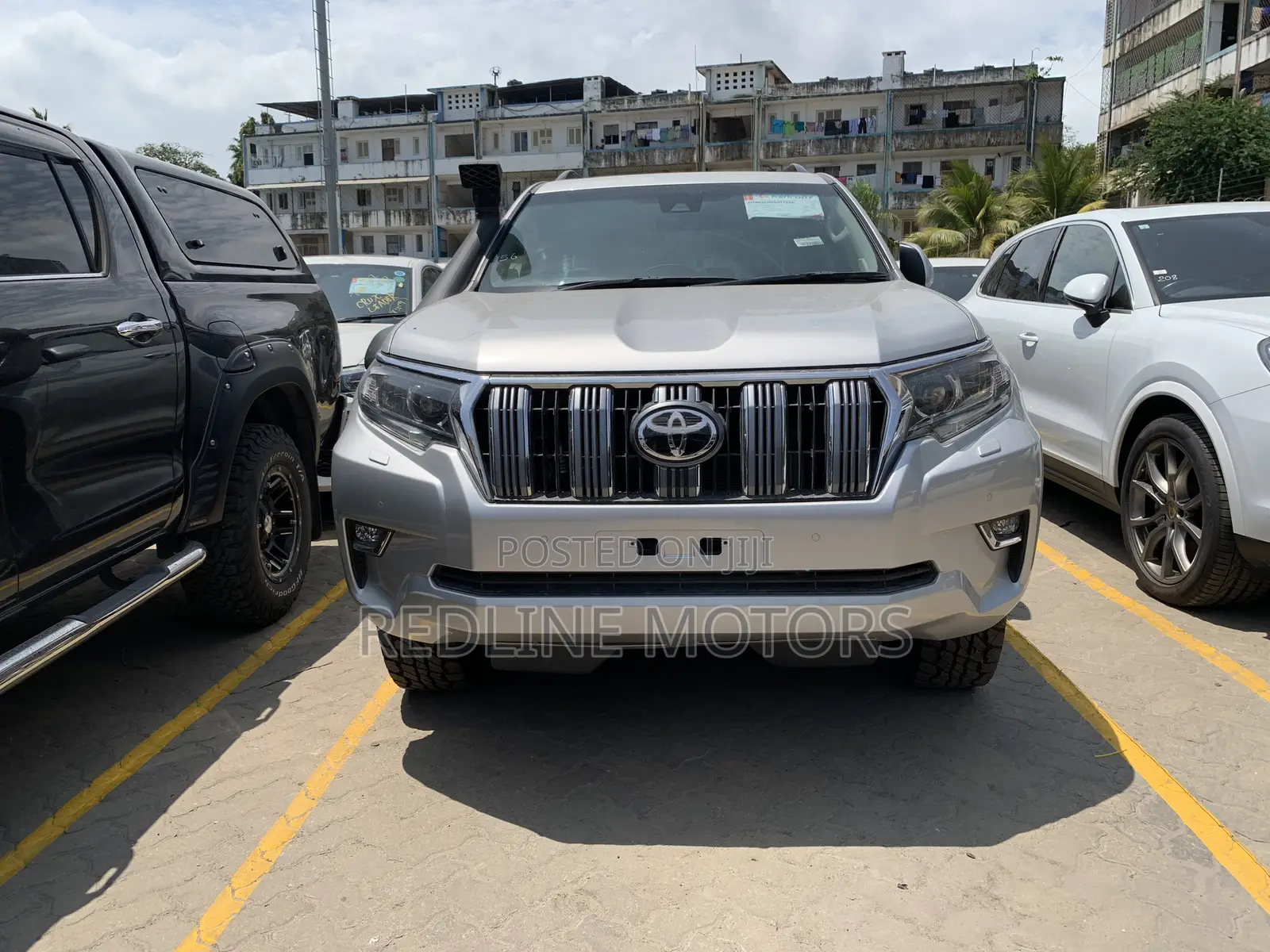 Toyota Land Cruiser Prado 2.8 2017 Silver