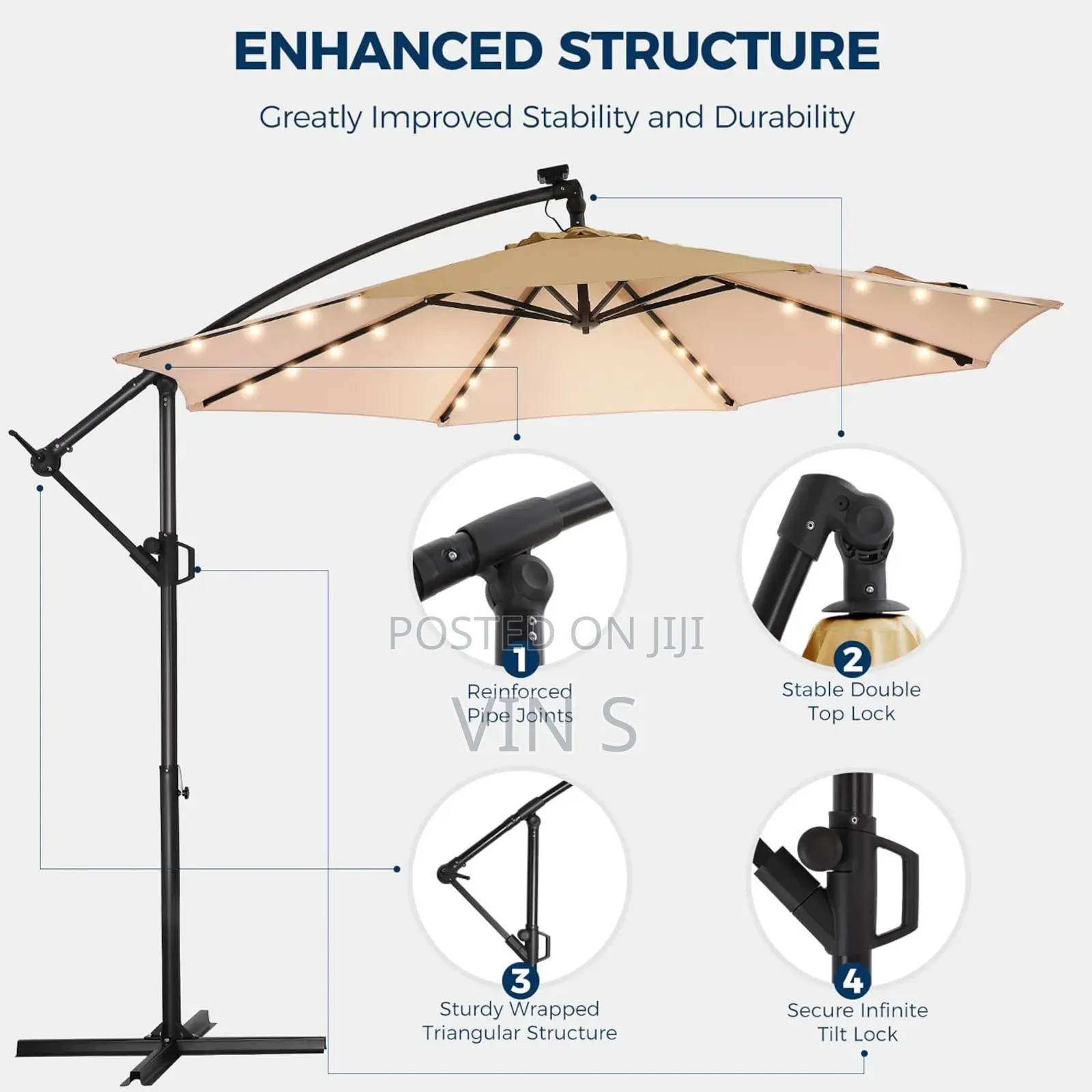 Patio Umbrellas/Cantilever/Banana Canopy
