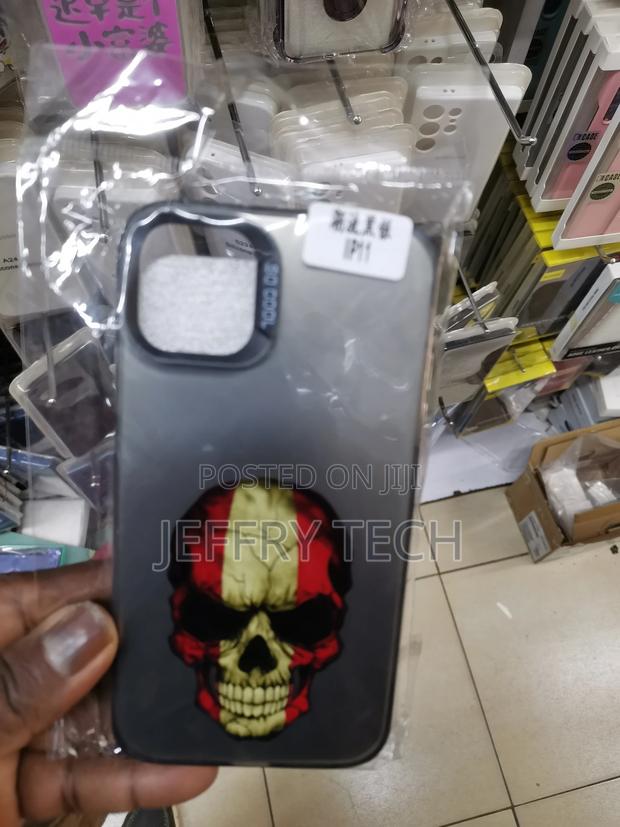 Skull Flags Case for iPhone 11 Case Slim Tough Matte Design - main view