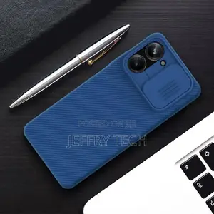 Sliding Window Lens Phone Cover for Realme10 Pro 5G Anti-Fa