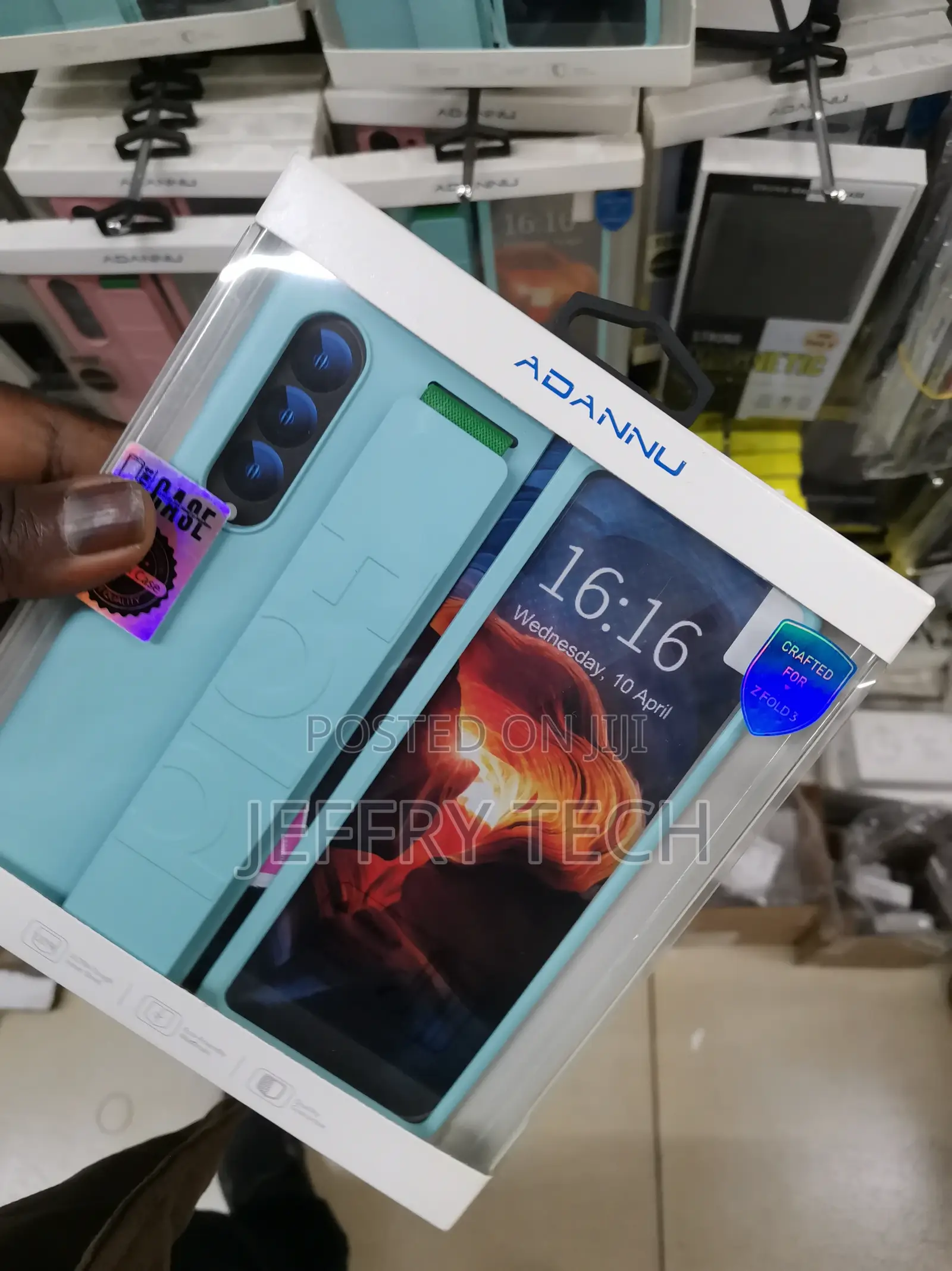 Elastic Wrist Strap Case for Samsung Galaxy Z Fold 3 5g/ Z F