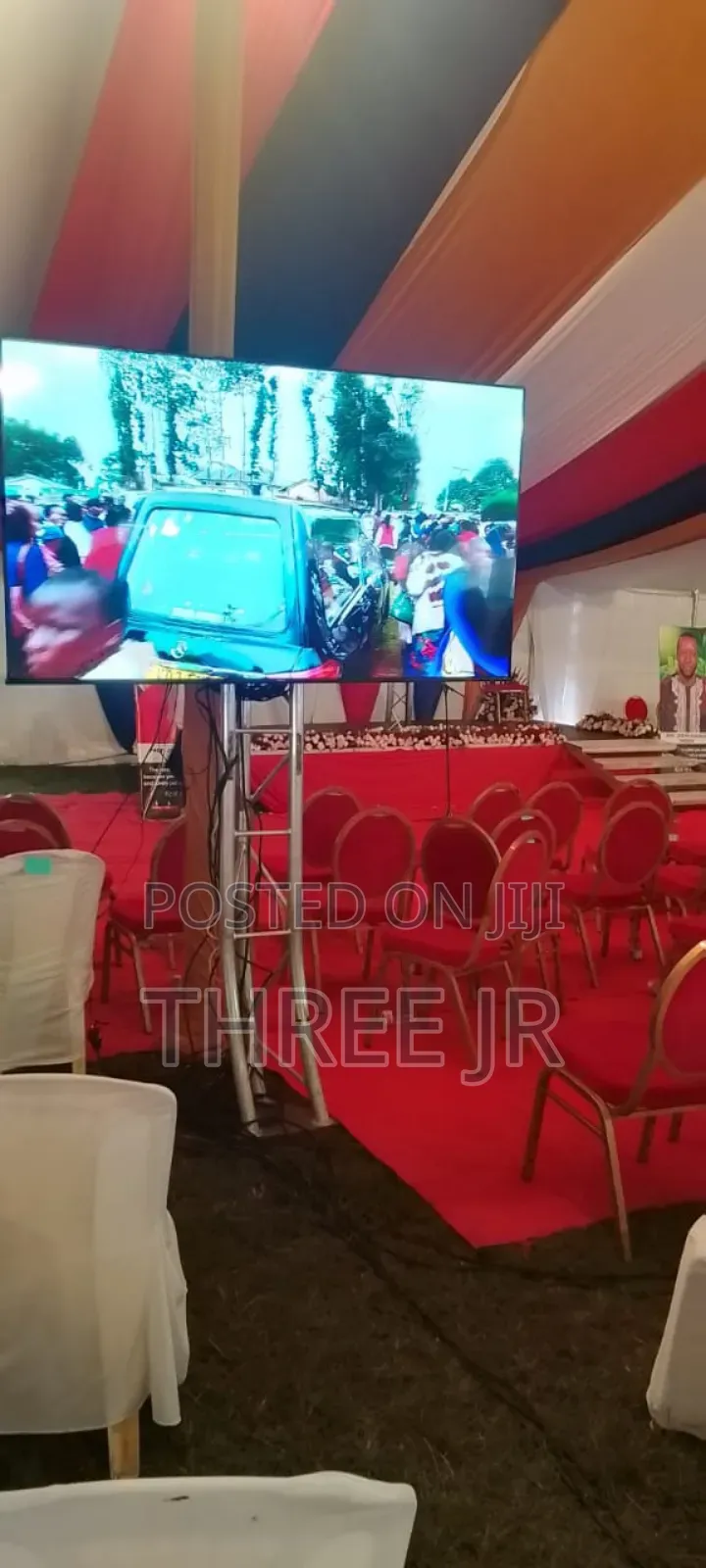 Nice Tv Screen For Hire In Overflow Events. 65inch
