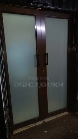 Privacy Glass Door