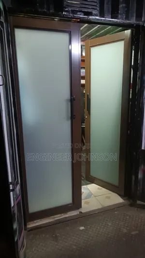 Privacy Glass Door
