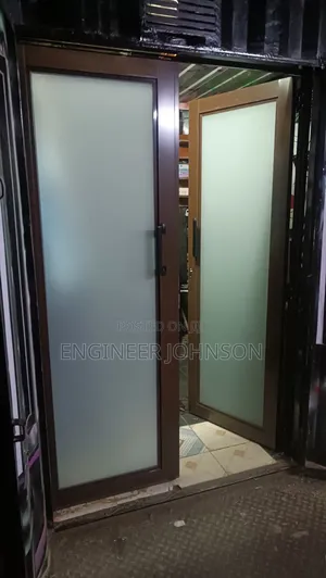 Privacy Glass Door