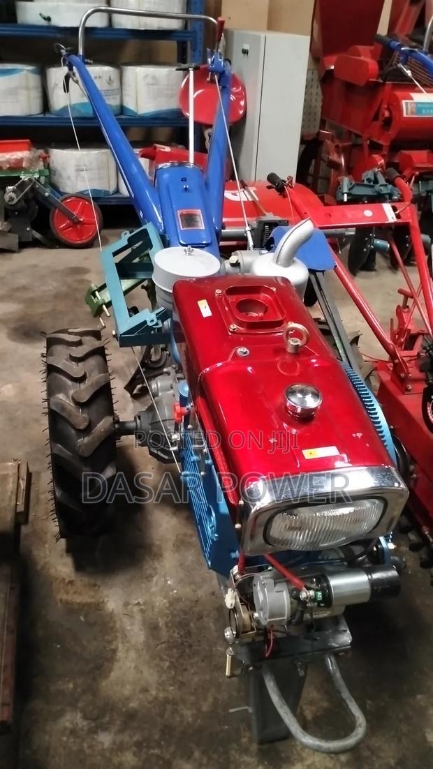 Walking Tractor With All Attachments - main view